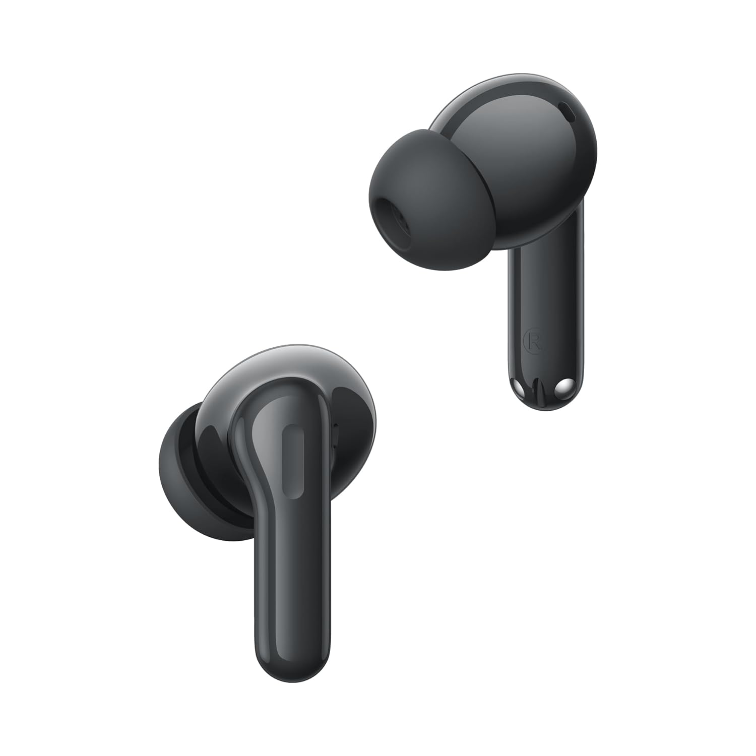 realme Buds T200 True Wireless Earbuds with Hi-Res Audio, 12.4mm Dynamic Bass Drivers, 32 dB ANC, Quad Mic, 45ms Latency, Upto 50 Hrs Playback, Fast Charge, IP55 Rated, BT 5.4 (Mystic Grey) - Image 3